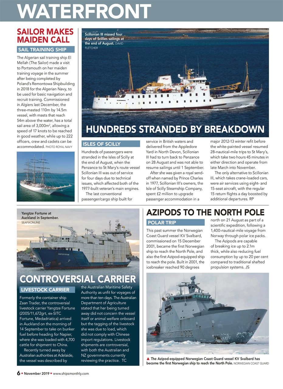Ships Monthly Preview Pages