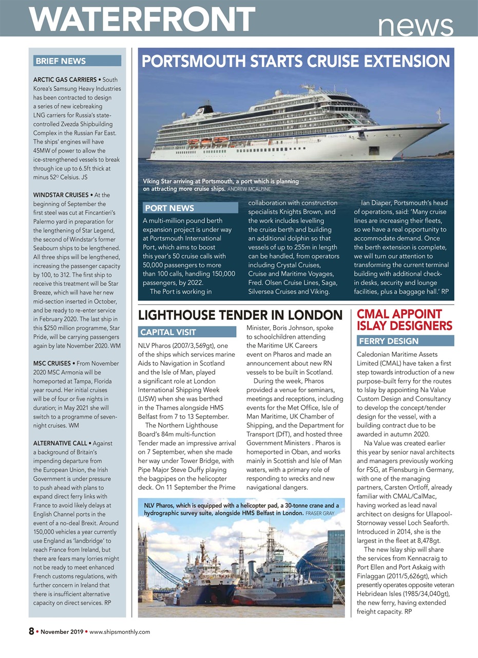Ships Monthly Preview Pages