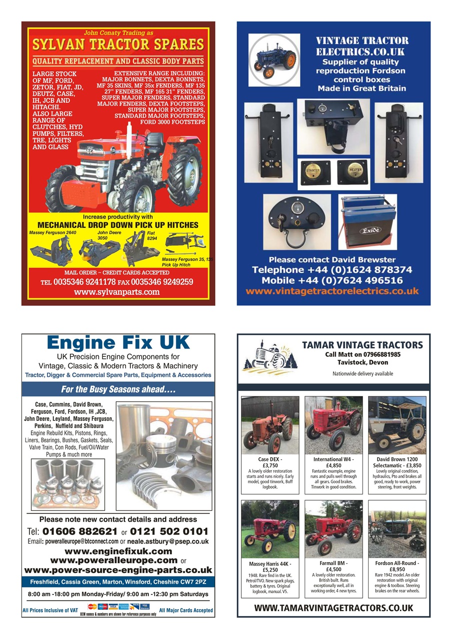 Tractor & Farming Heritage Magazine Preview Pages