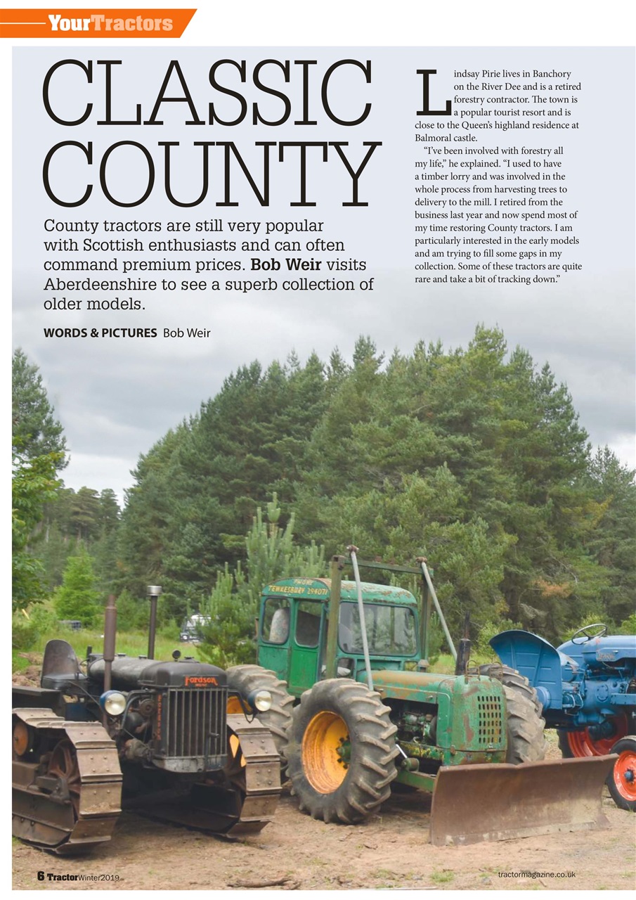 Tractor & Farming Heritage Magazine Preview Pages
