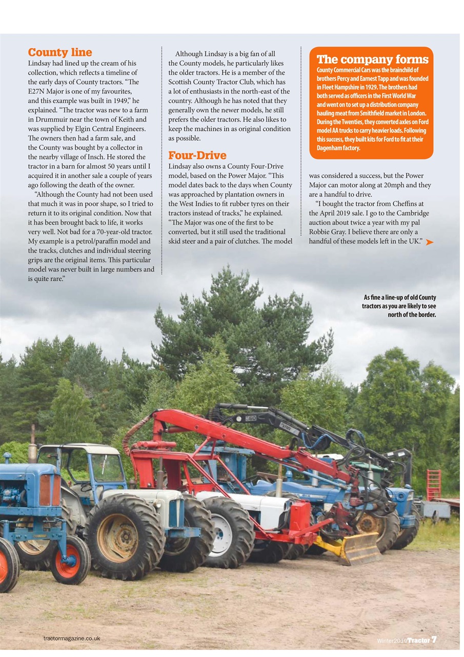 Tractor & Farming Heritage Magazine Preview Pages