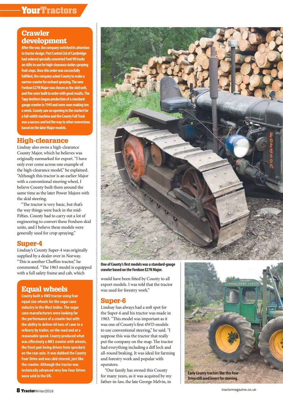 Tractor & Farming Heritage Magazine Preview Pages