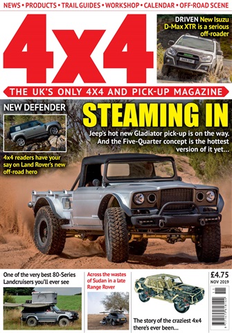Overlander 4X4 issue Nov-19