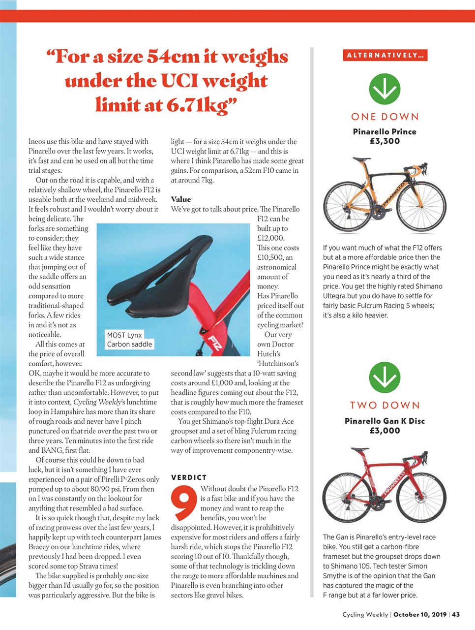 Cycling Weekly Preview Pages