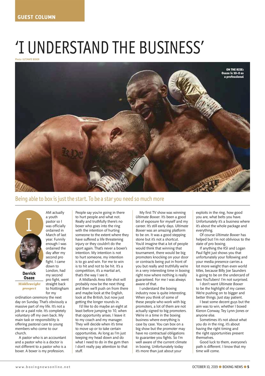 Boxing News Preview Pages