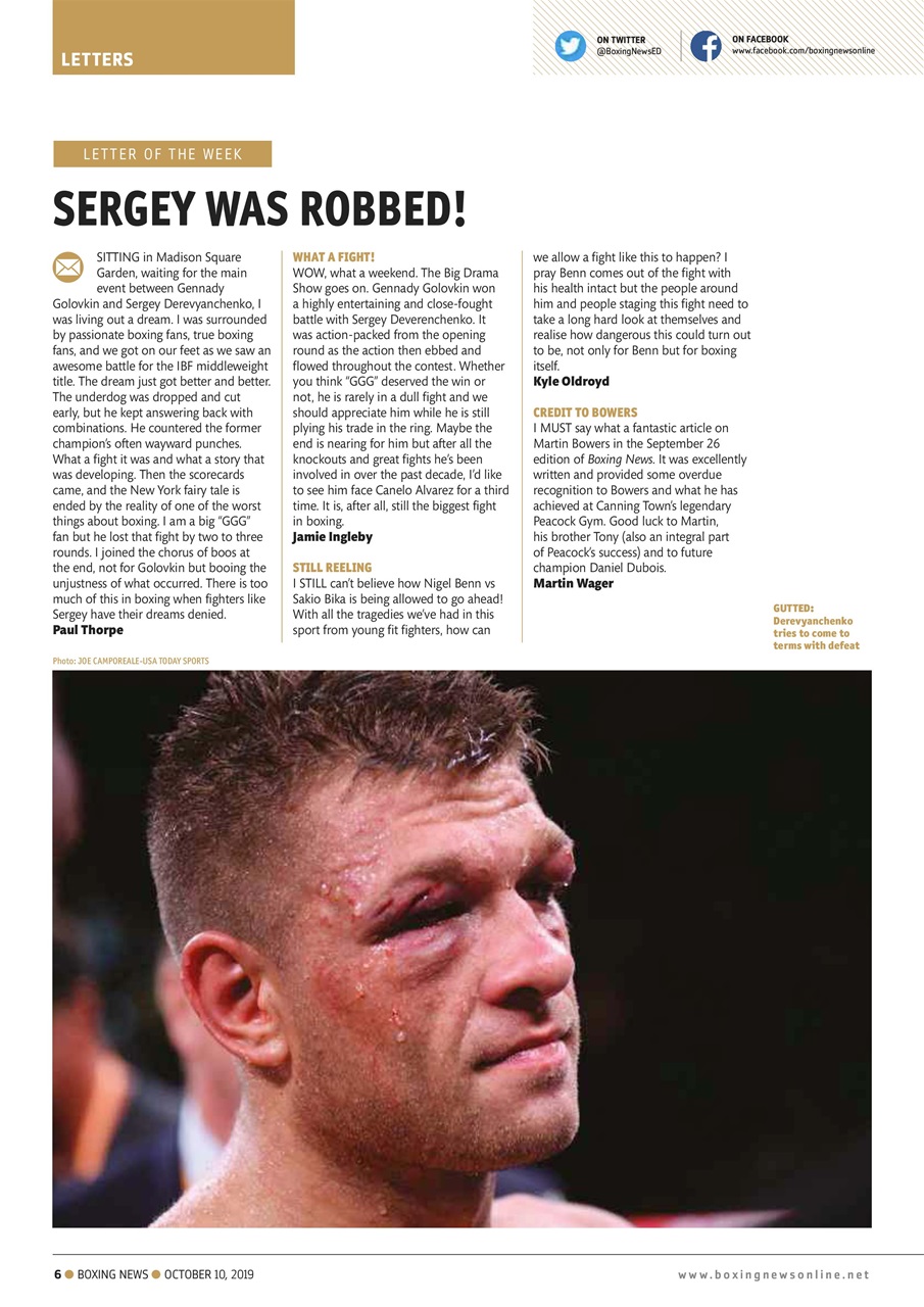 Boxing News Preview Pages