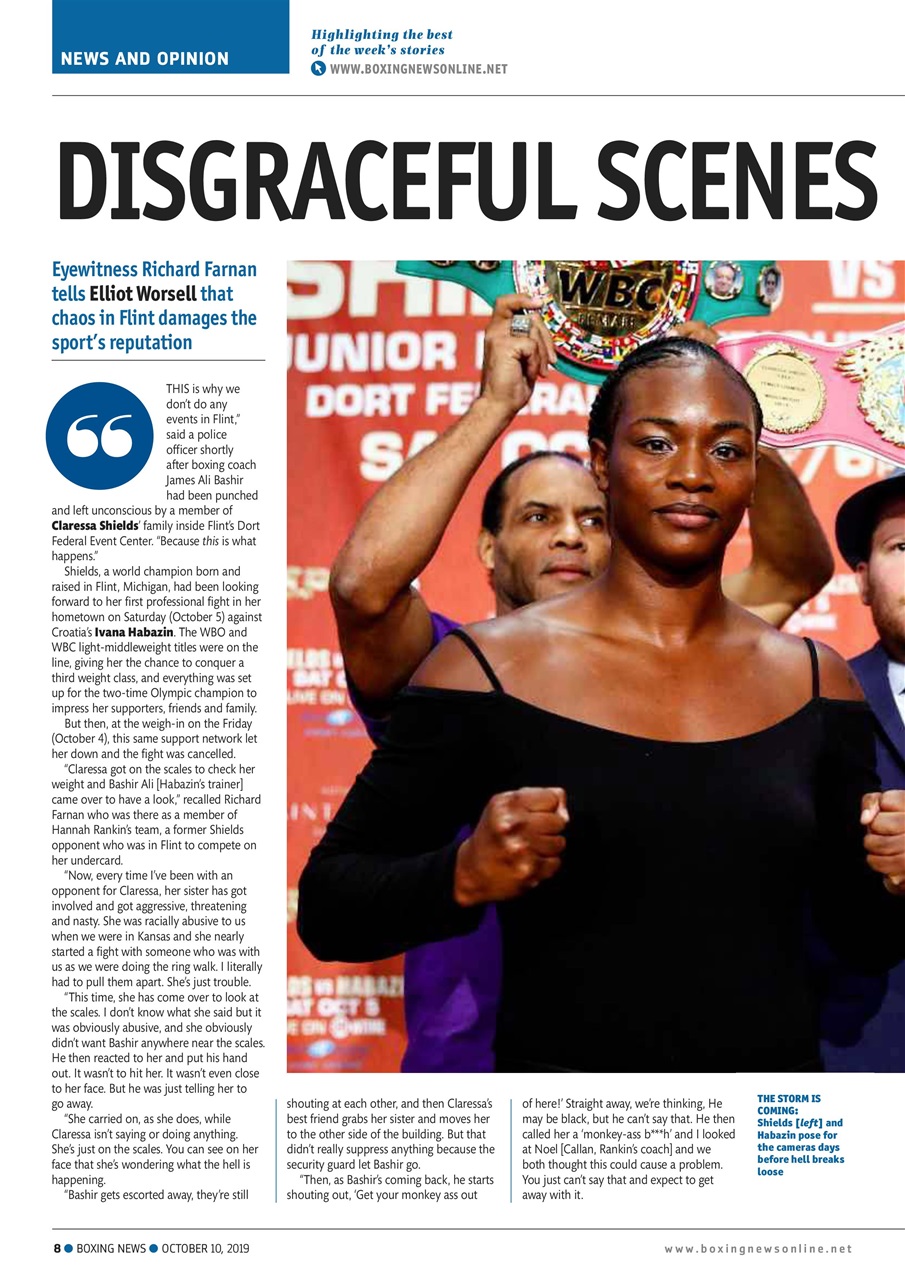 Boxing News Preview Pages