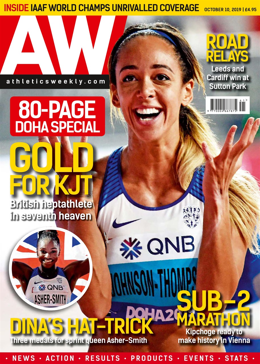 AW – Athletics Weekly Magazine Preview Pages