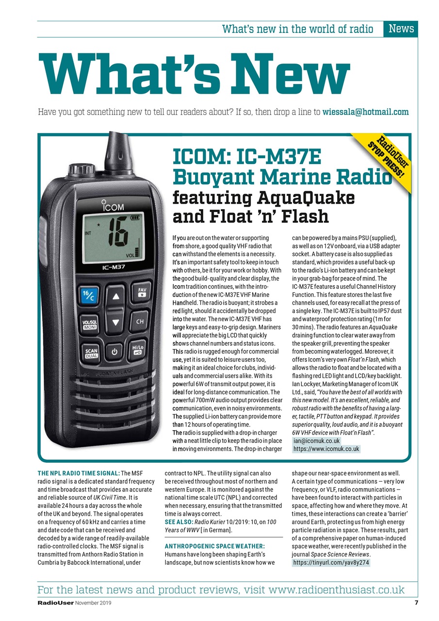 Radio User Preview Pages