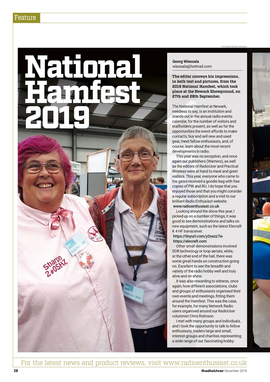 Radio User Preview Pages