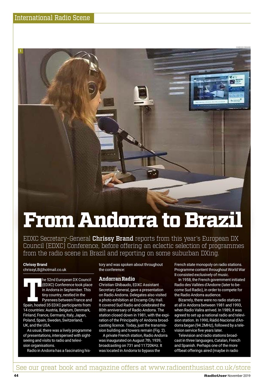 Radio User Preview Pages