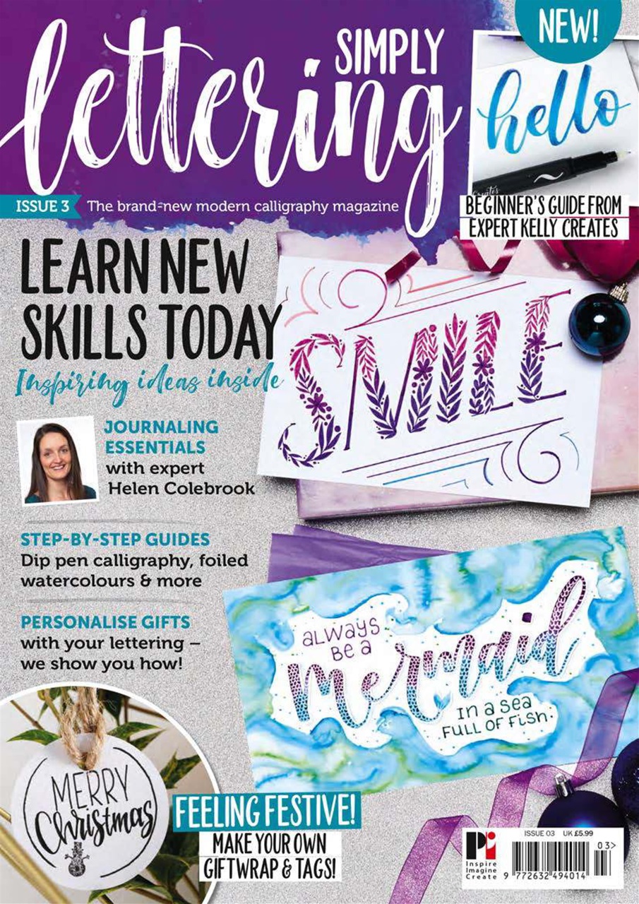 Simply Lettering Preview Pages