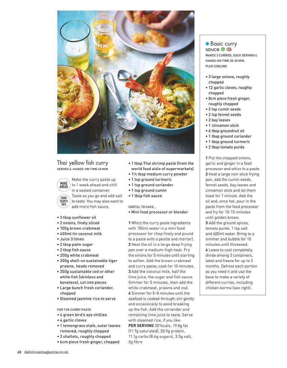 delicious. Magazine Preview Pages