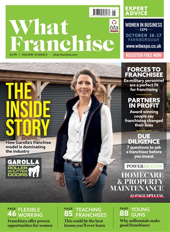 What Franchise issue Vol.15 No.5