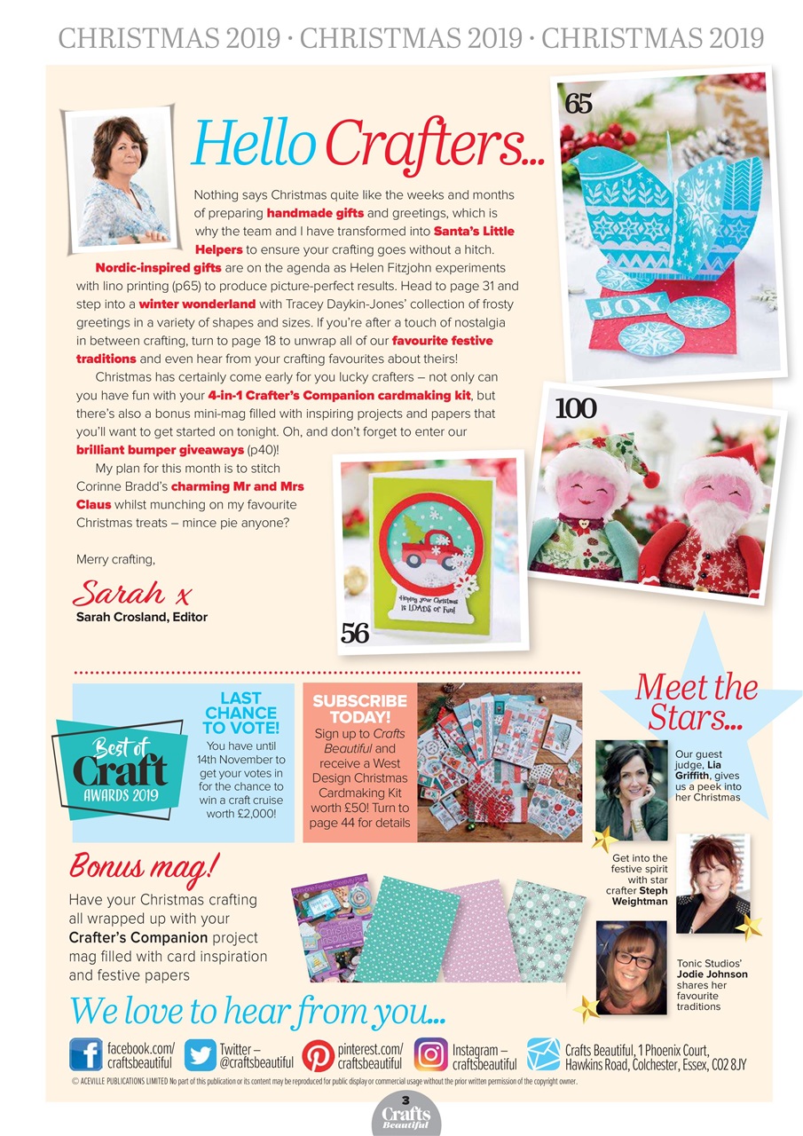 Crafts Beautiful Preview Pages