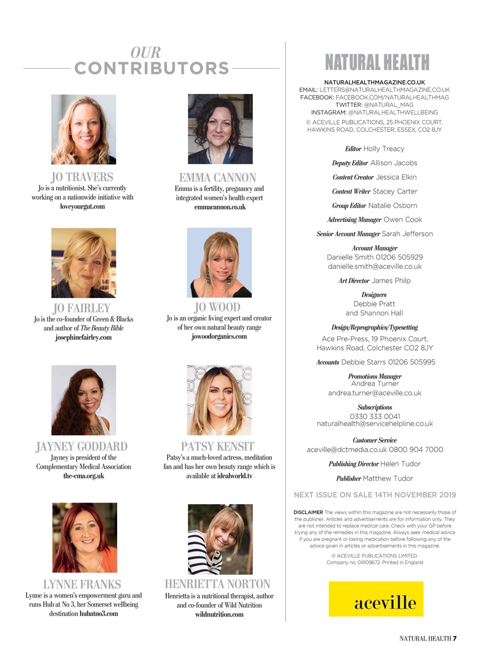 Natural Health Preview Pages