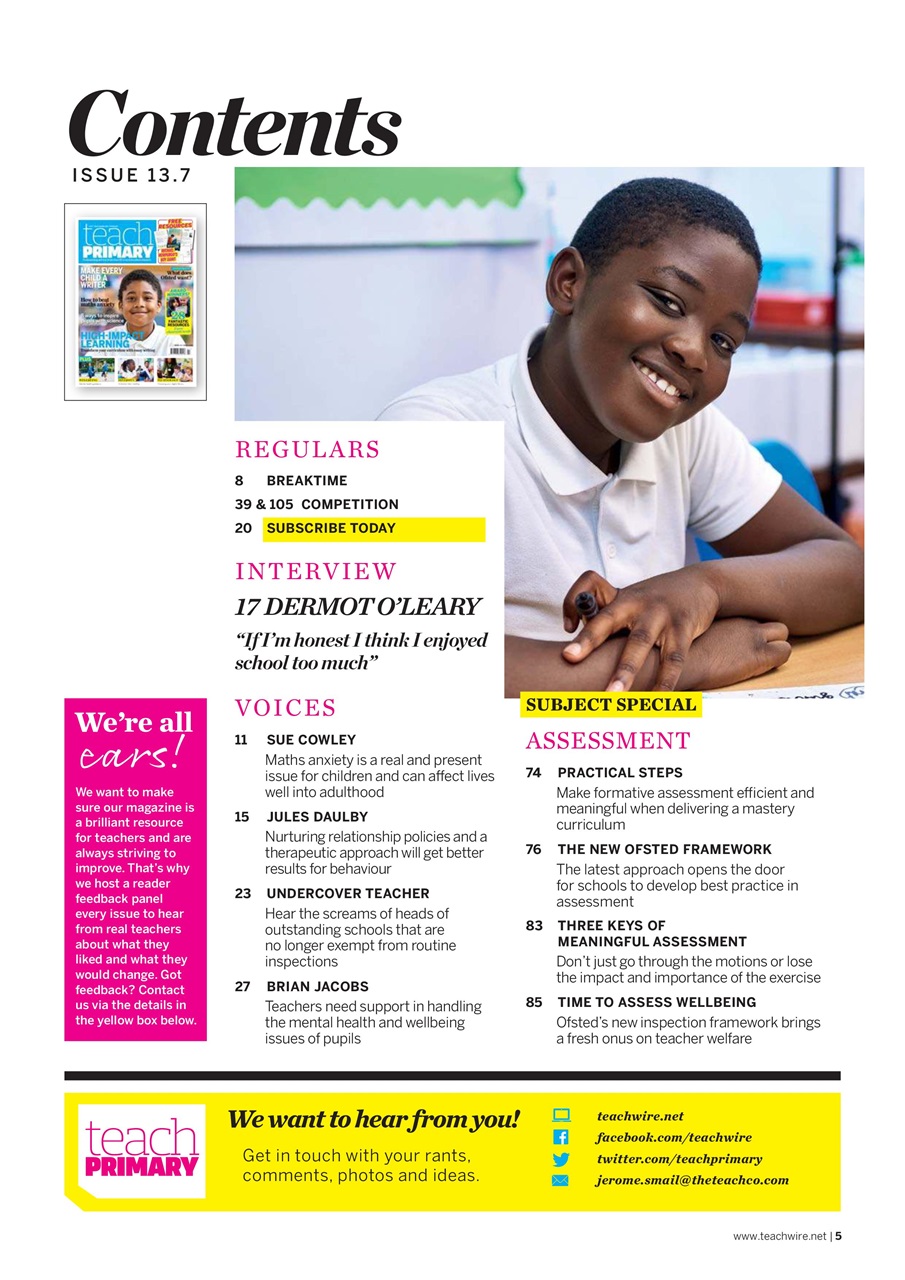 Teach Primary Preview Pages
