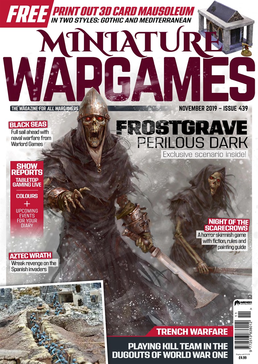 Miniature Wargames Preview Pages