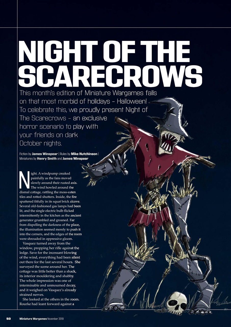 Miniature Wargames Preview Pages