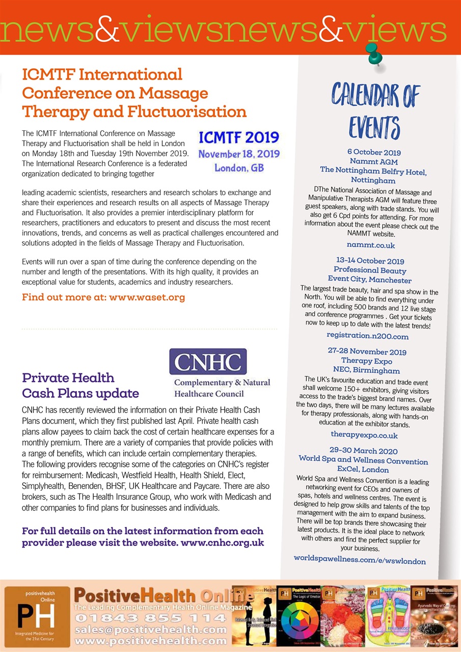 Massage World Preview Pages