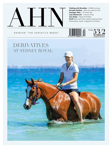 Australian Arabian Horse News issue October 2019 Vol. 53/2
