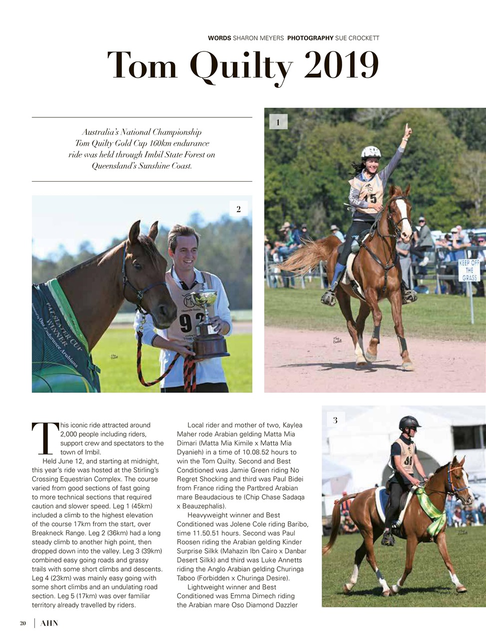 Australian Arabian Horse News Preview Pages