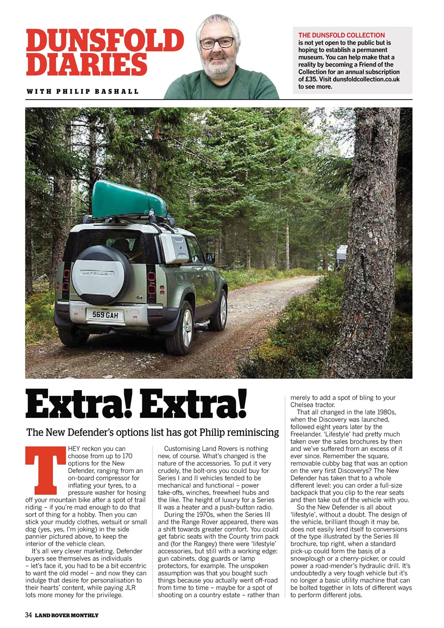Land Rover Monthly Preview Pages