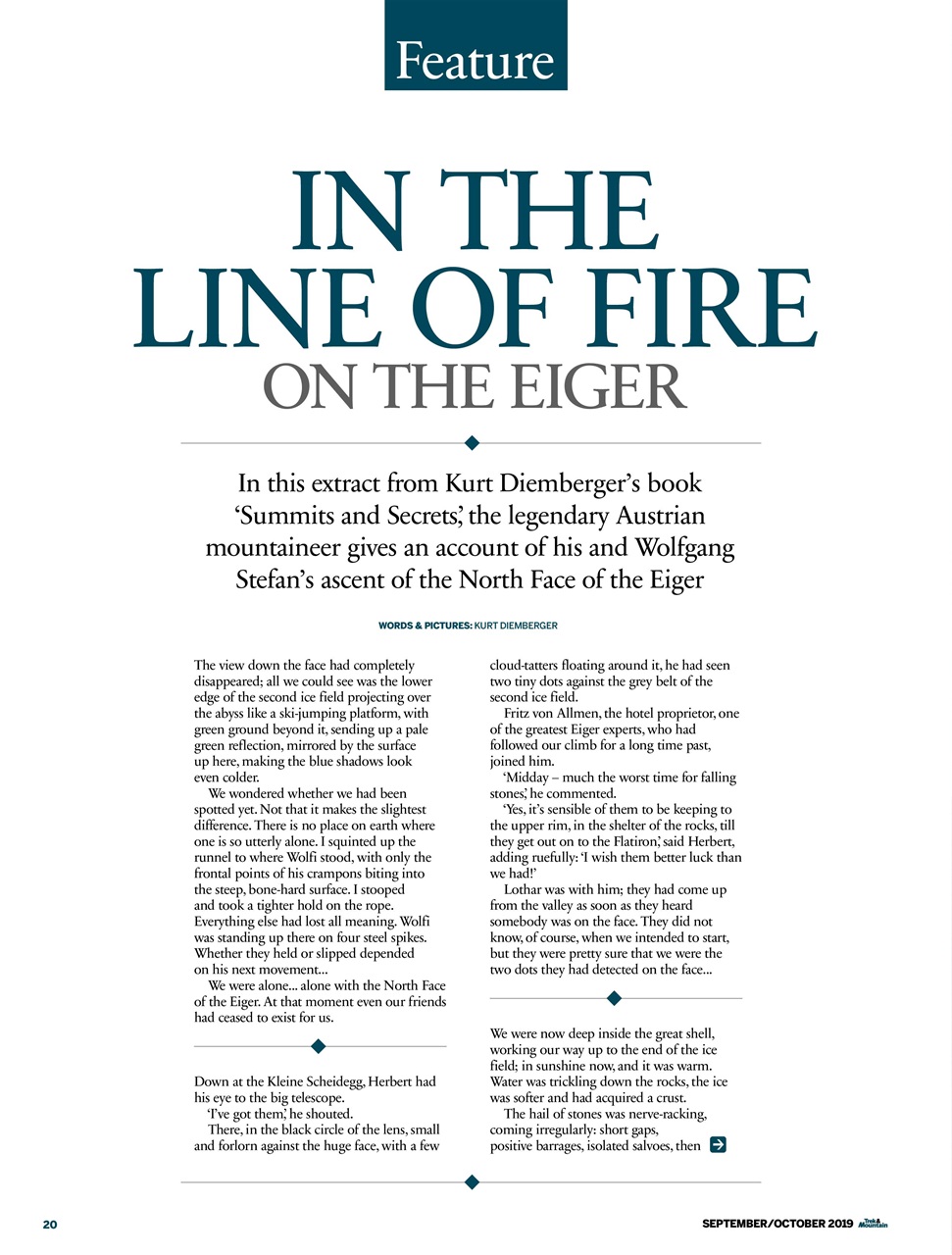 Trek & Mountain Magazine Preview Pages