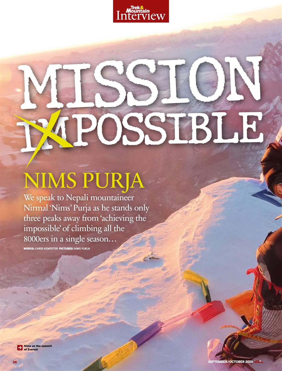 Trek & Mountain Magazine Preview Pages