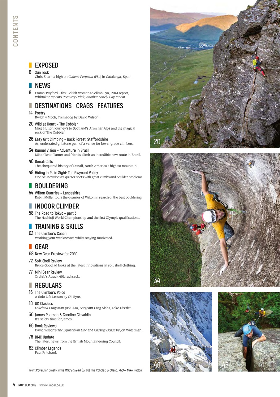 Climber Preview Pages