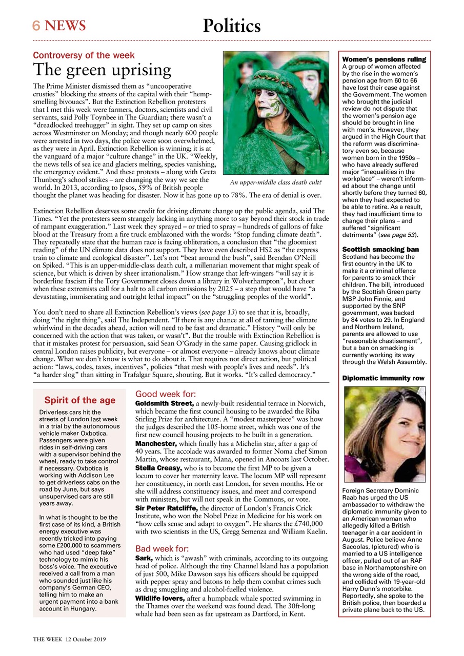 The Week Preview Pages