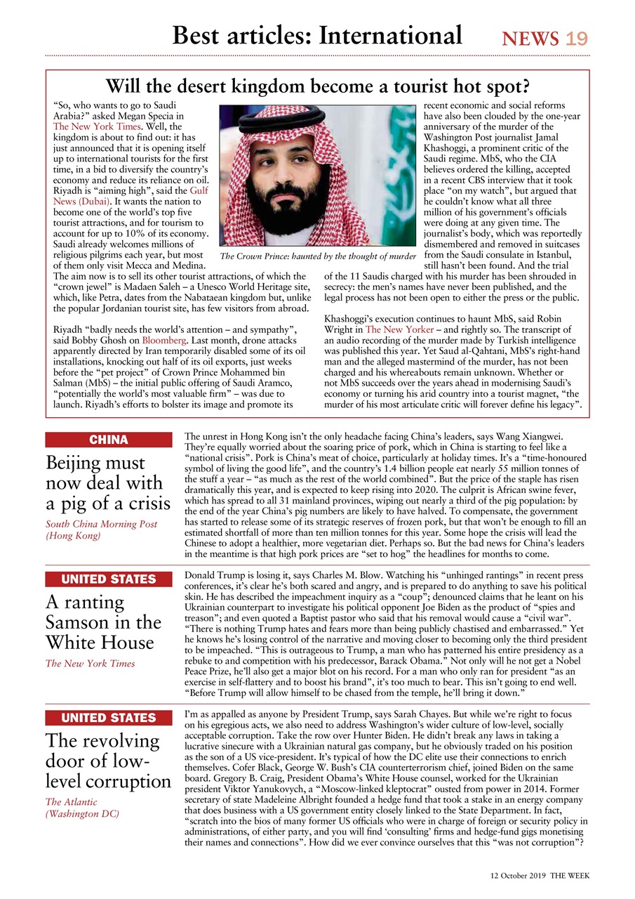 The Week Preview Pages