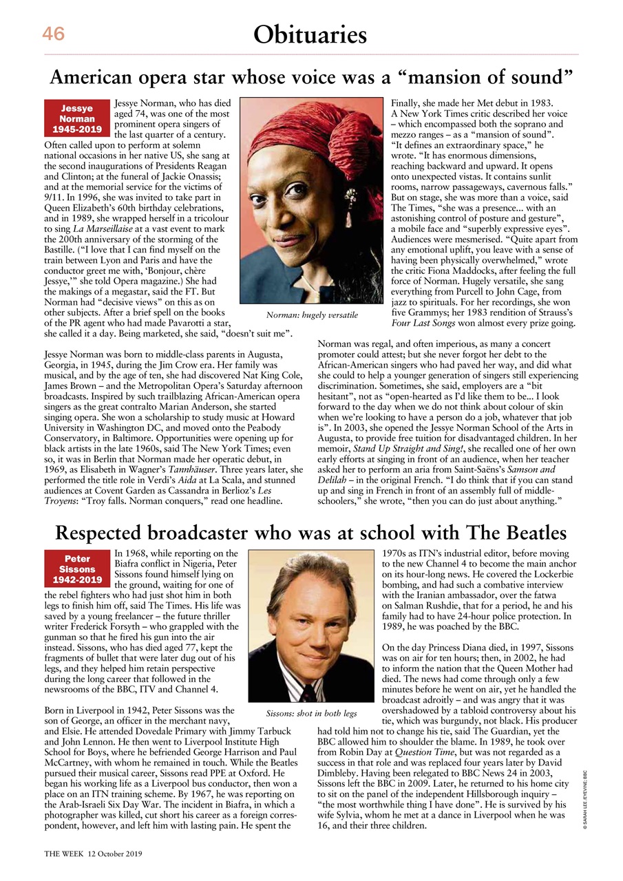 The Week Preview Pages