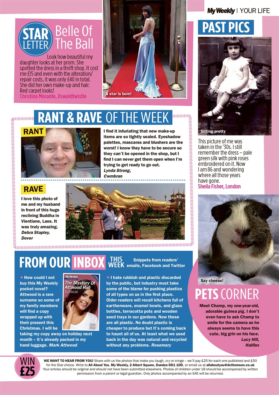 My Weekly Preview Pages