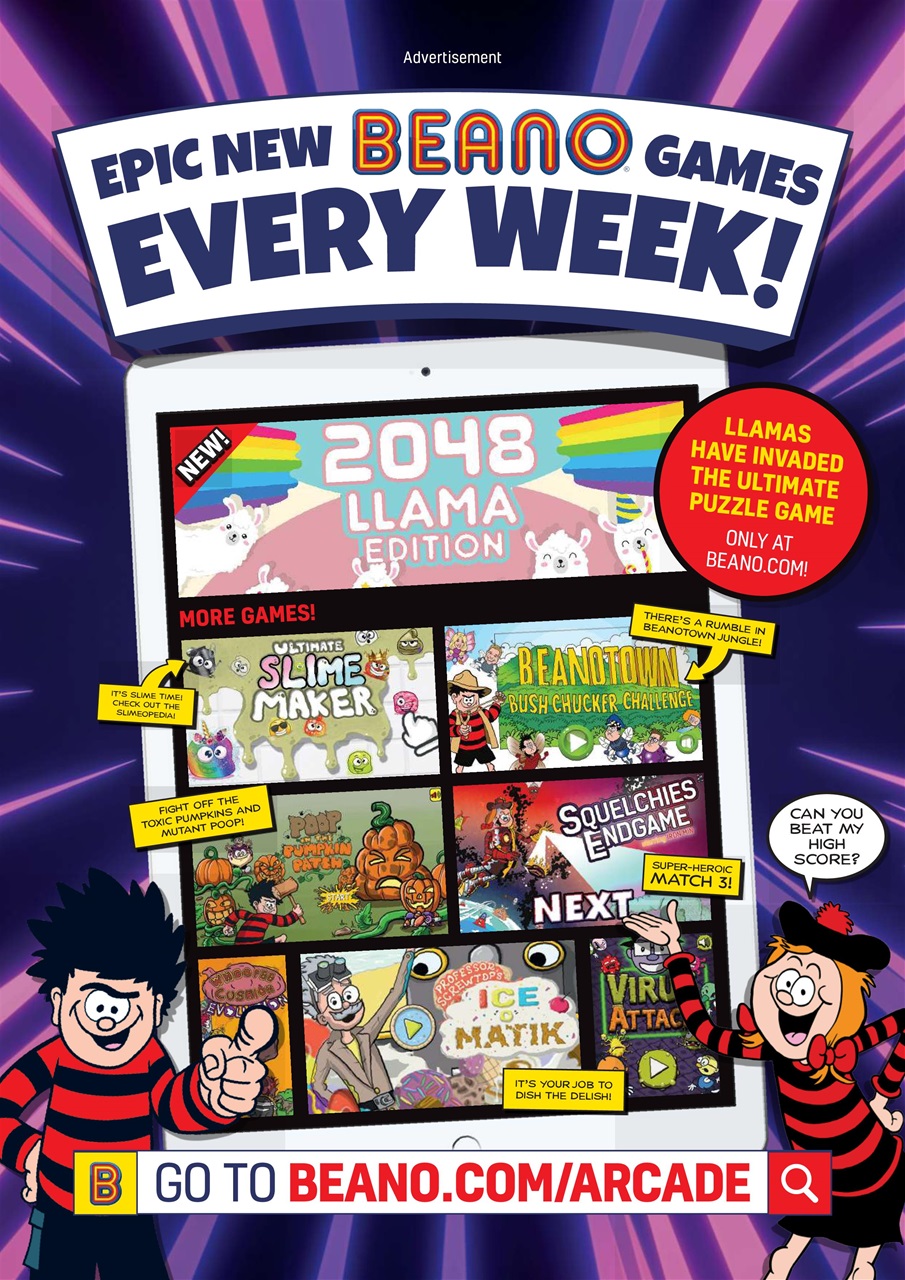Beano Preview Pages
