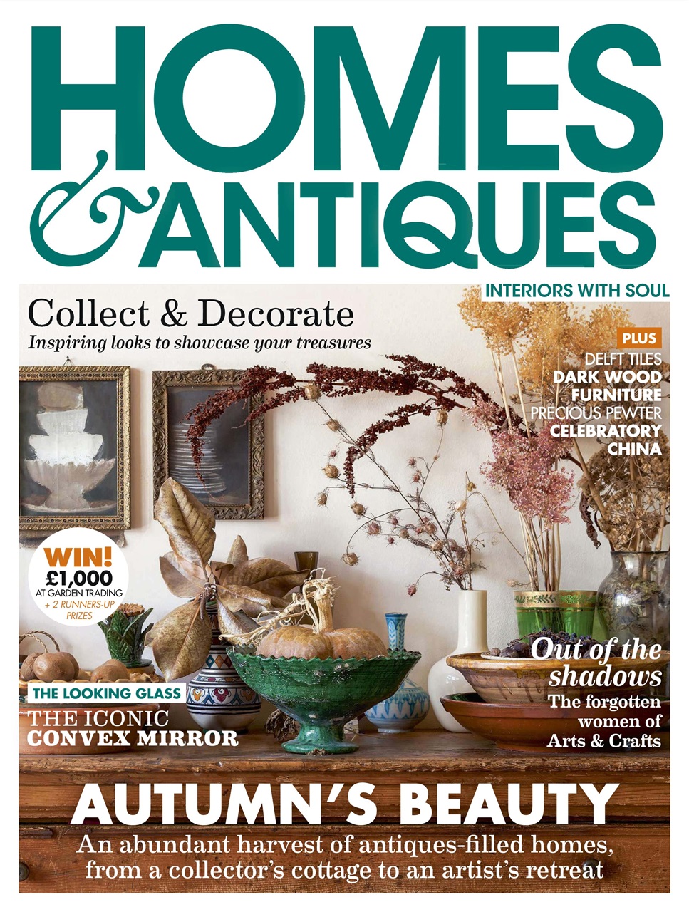 Homes & Antiques Magazine Preview Pages