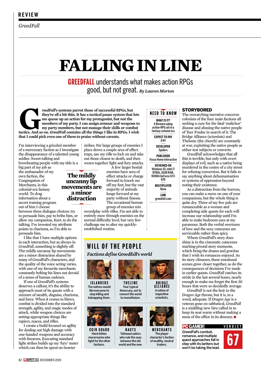 PC Gamer (UK Edition) Preview Pages