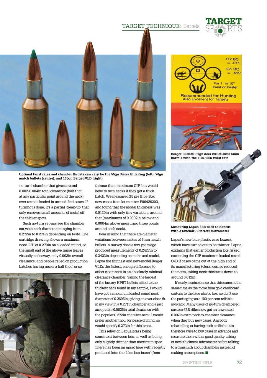 Sporting Rifle Preview Pages
