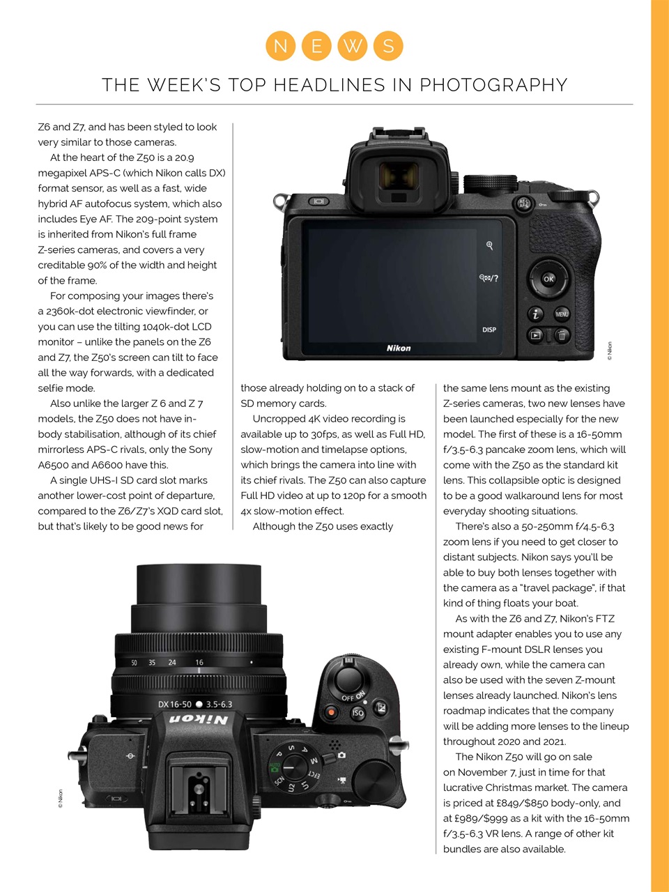 Photography Week Preview Pages