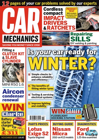 Car Mechanics issue November 2019