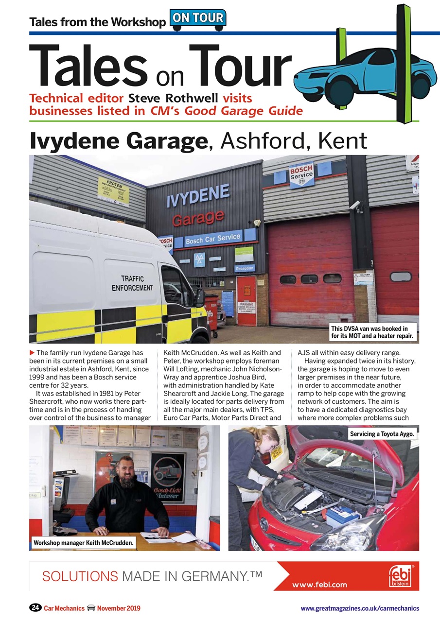 Car Mechanics Preview Pages