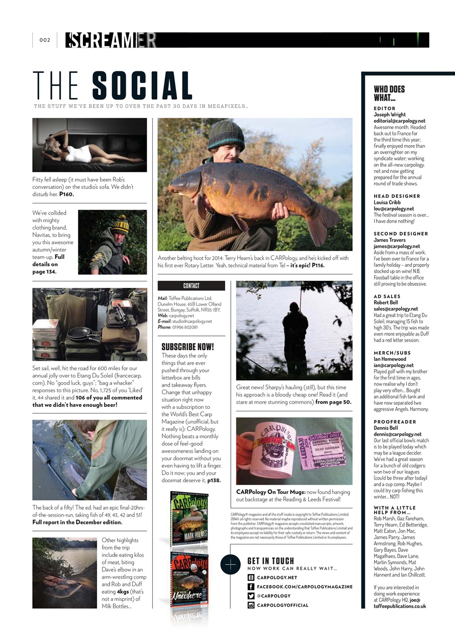 CARPology Magazine Preview Pages