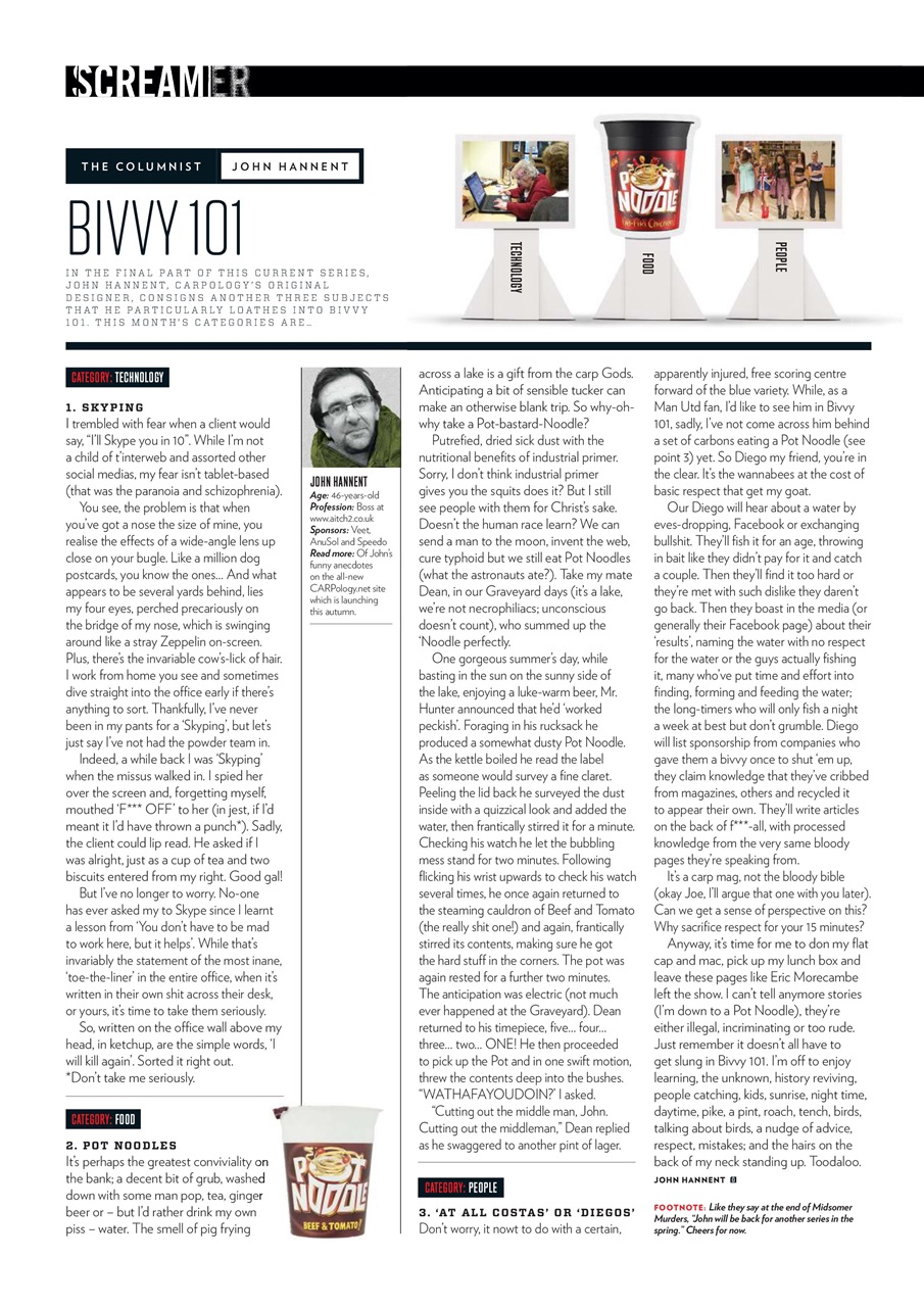 CARPology Magazine Preview Pages