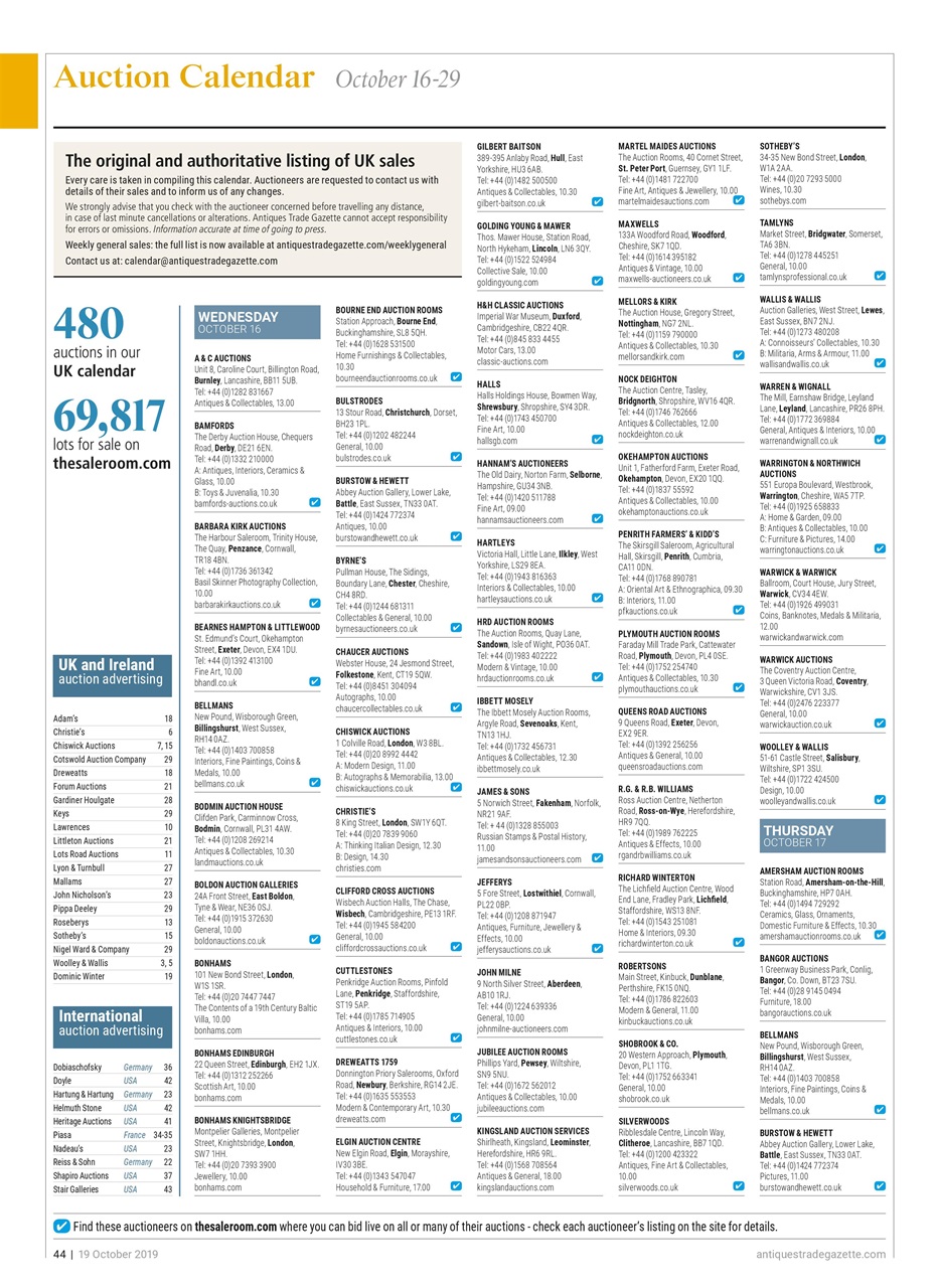Antiques Trade Gazette Preview Pages