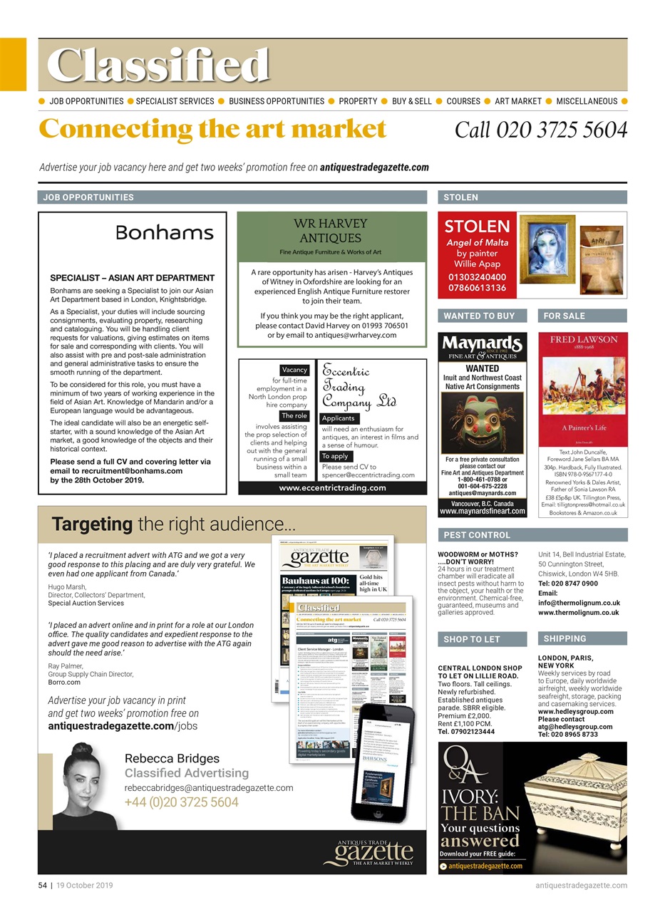 Antiques Trade Gazette Preview Pages