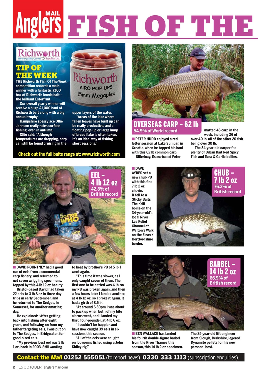 Anglers Mail Preview Pages