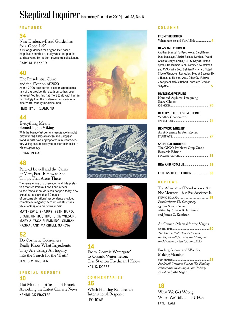 Skeptical Inquirer Preview Pages