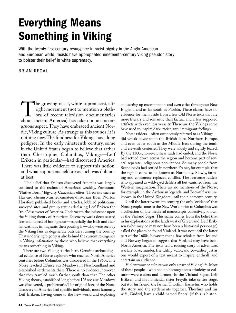 Skeptical Inquirer Preview Pages