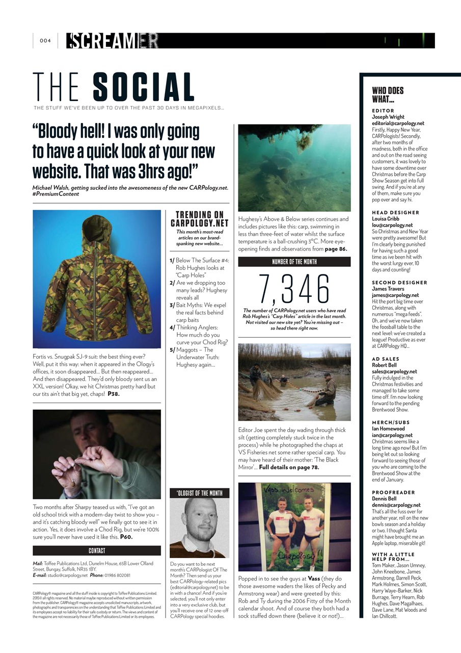 CARPology Magazine Preview Pages