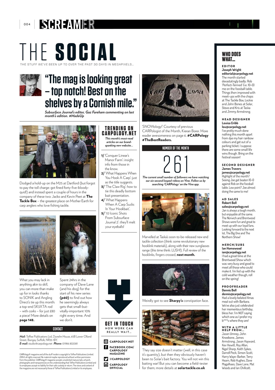 CARPology Magazine Preview Pages